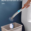 Disposable Toilet Brush Set with Replaceable Heads