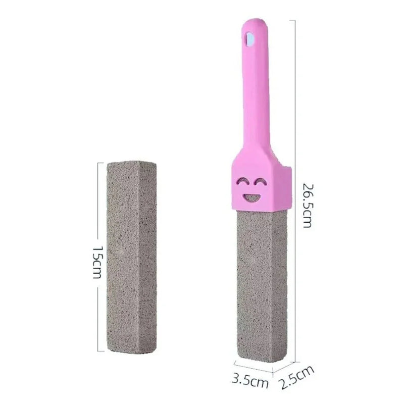 Pumice Cleaning Stone with Handle – Safe, Gentle Stain Removal for Toilet, Sink & Tile