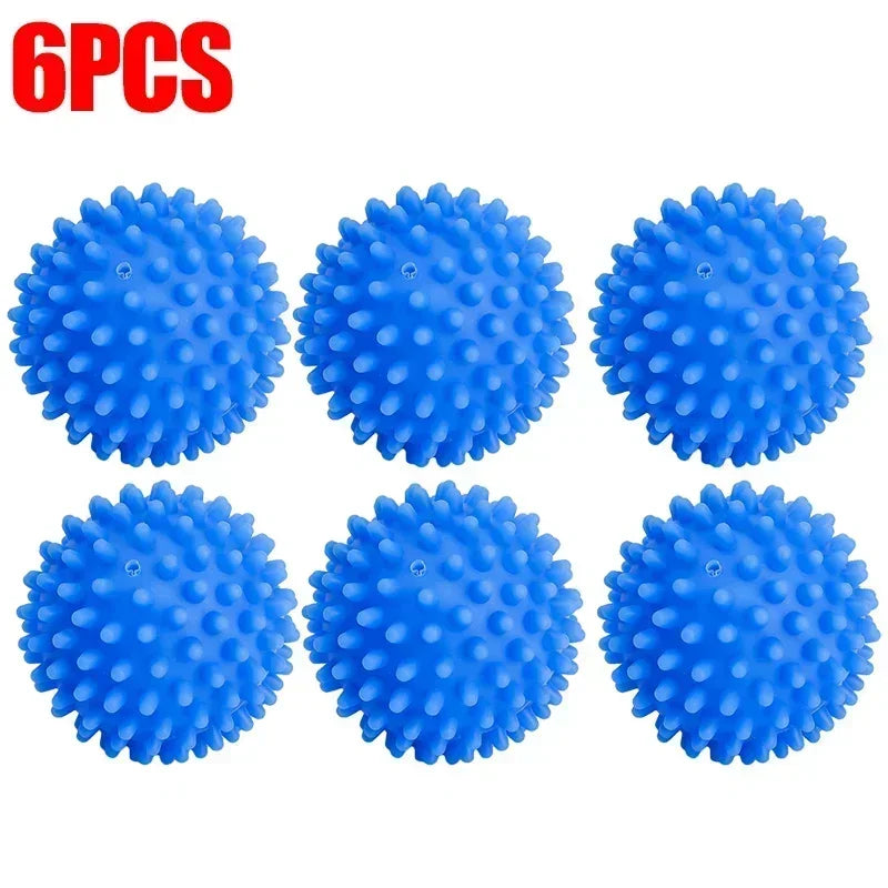 Reusable Anti-Tangle Laundry Balls for Washer & Dryer