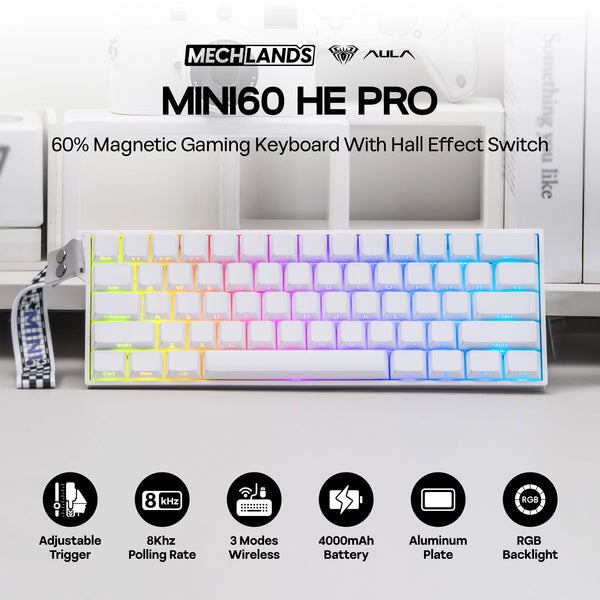 Mini60 HE Pro Magnetic Gaming Keyboard