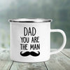 Dad Joke Enamel Camping Mug