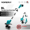1500W Brushless Cordless Garden Tiller & Cultivator