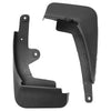 Black mud flaps for Mazda CX-30, showing the front and rear splash guards.