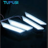 A set of white LED grille lights for a Ford Ranger Raptor, shown against a dark background.