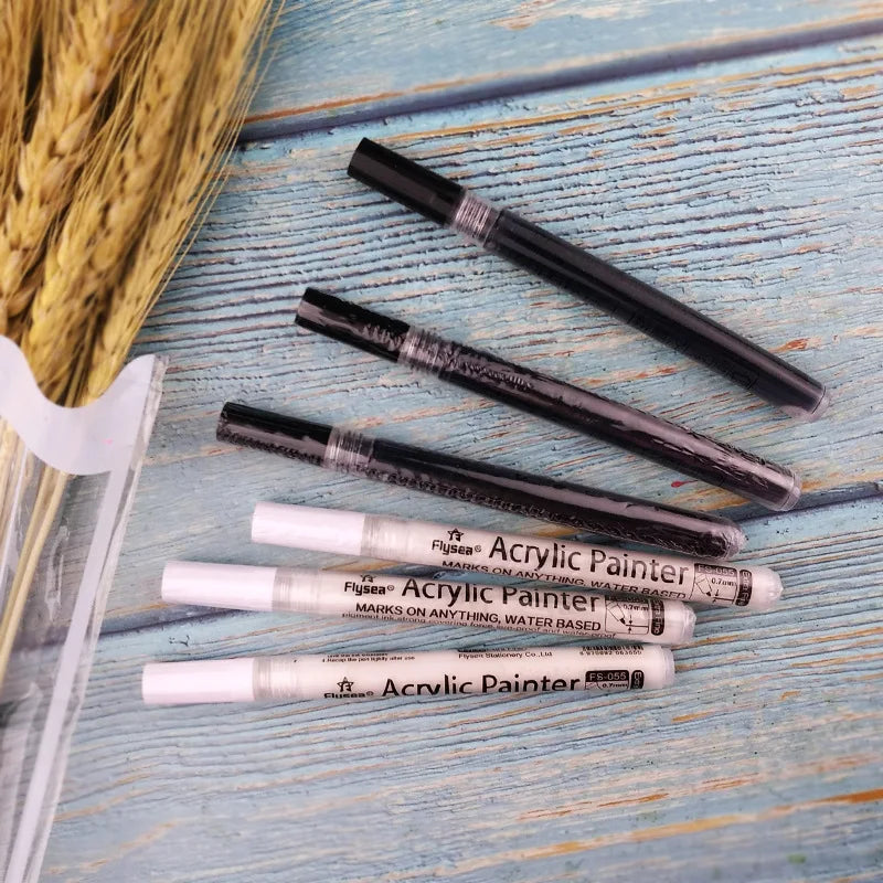 Extra Fine Point Acrylic Paint Markers
