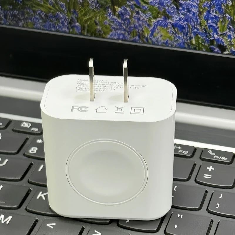 3-in-1 Fast Charging Station for Phone, Watch, and More