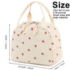 Insulated Corduroy Lunch Bag for Kids and Adults