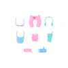 Doll Accessory Set with Suitcase for 11.5-Inch BJD Dolls