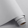 Roll of matte black self-adhesive vinyl wallpaper for cabinets and countertops
