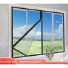 Self-Adhesive Zippered Mosquito Net Window Screen