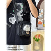 Y2K Transparent Mini Crossbody Bag
