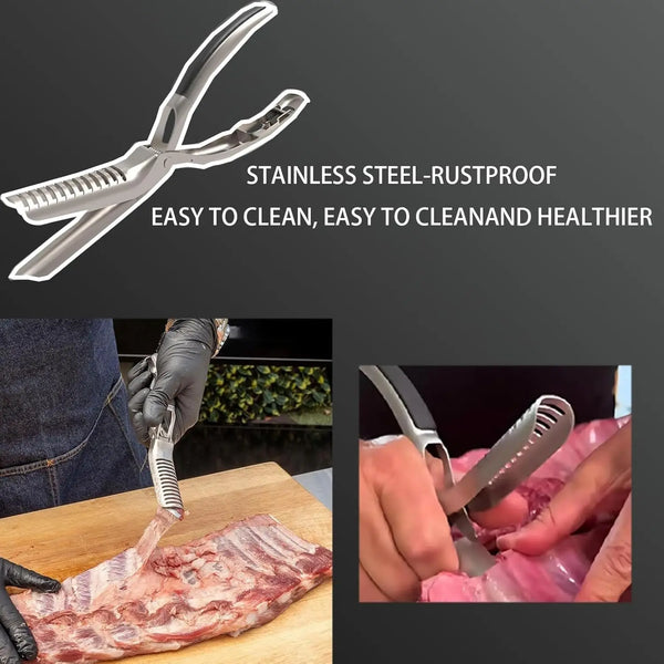 Stainless Steel Rib Membrane Remover