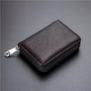 Slim RFID Blocking Card Holder Wallet with Zipper Coin Pocket