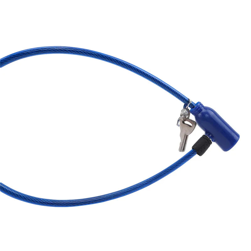 Heavy-Duty Cable Lock with Two Keys for Bikes, Scooters, and More