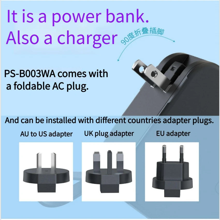 Batterie Externe de Charge Sans Fil Magnétique