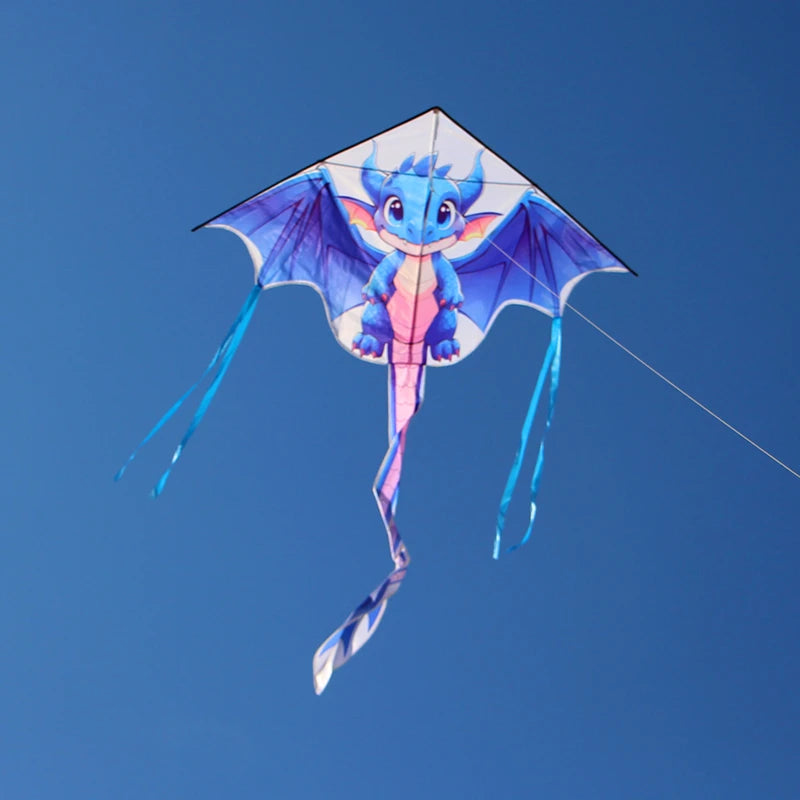 Vibrant 140cm Dragon Kite for Adults with 100m Line