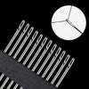 Easy-Threading Stainless Steel Sewing Needles Set (30-Pack)