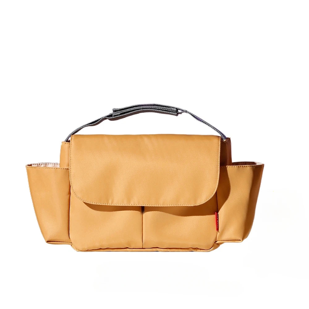 Multi-Pocket Stroller Organizer with Bottle Holders