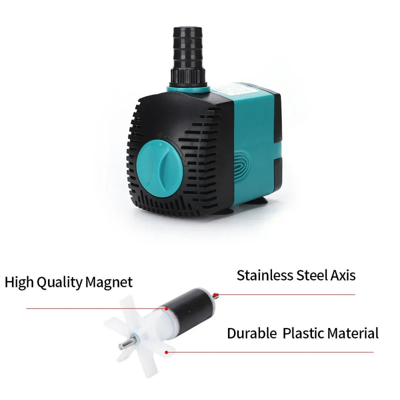 Submersible Water Pump for Aquariums and Fish Ponds