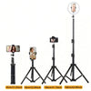 63" Foldable Tripod with Phone Holder for Camera and Smartphone