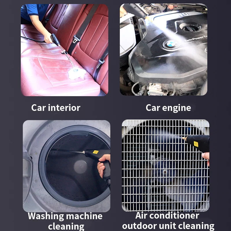 High-Pressure Steam Cleaner with Adjustable Output