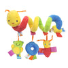 Soft Car Seat & Stroller Toy Set with Mirror, Crinkle, and Squeaky Sounds