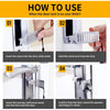 Portable Stainless Steel Door Lock for Travel
