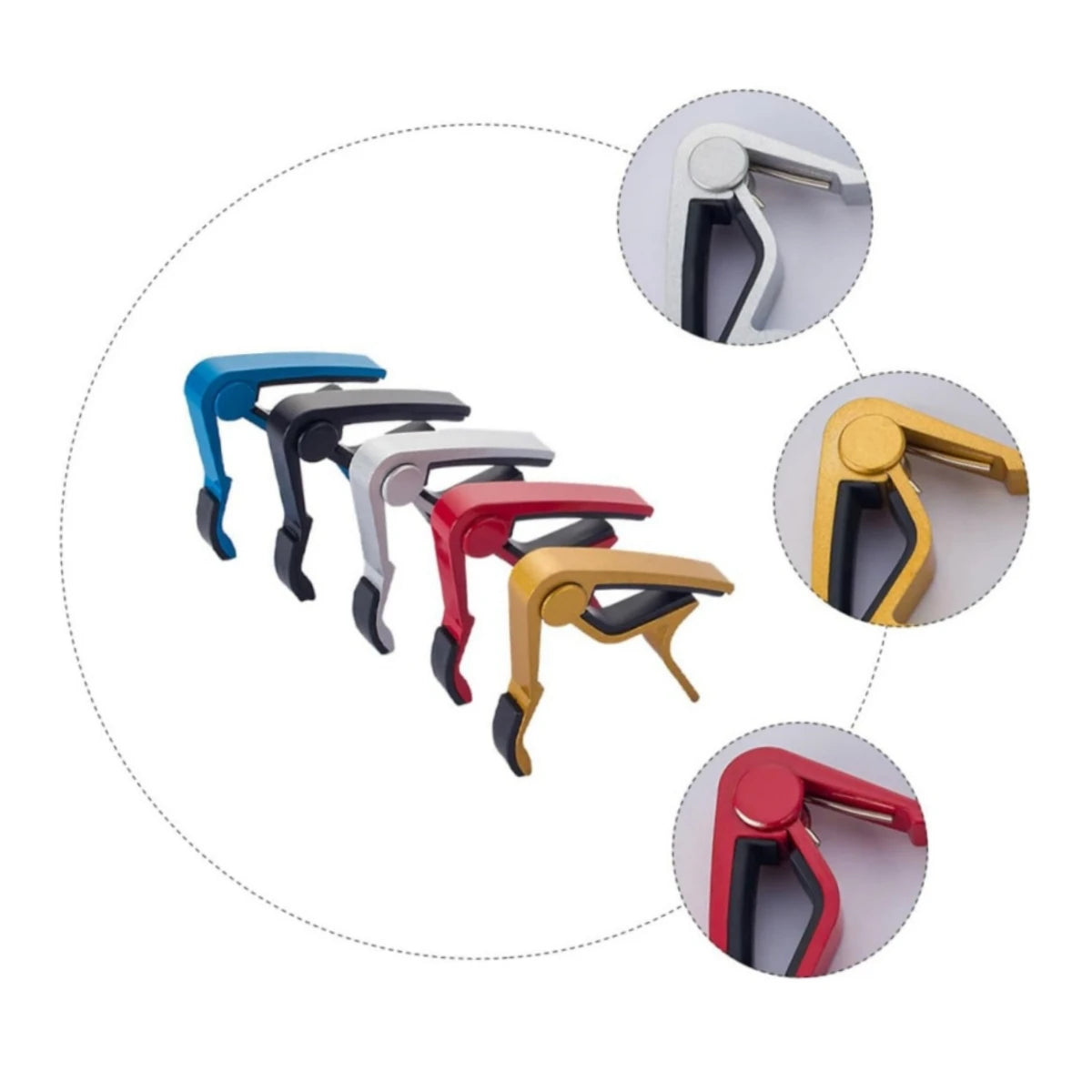 Precision Guitar Capo for Acoustic, Electric & Classical Guitars