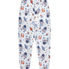 Kids' Cotton Cartoon Astronaut Pajama Set