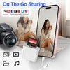 Lector de tarjetas SD y microSD con doble interfaz
