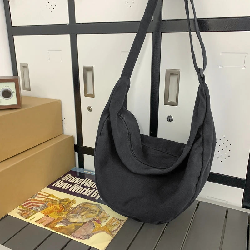 Bolso Cruzado de Lona para Mujer