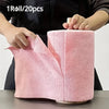 Reusable Microfiber Cleaning Cloth Roll (20 Sheets) – Multi-Surface Kitchen & Household Towels