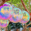 Iridescent Holographic Balloons for Parties and Celebrations