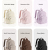 Quilted Casual Daypack with Padded Laptop Compartment
