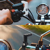 Motorcycle Handlebar Extension Clamp with Signal Light Mounts