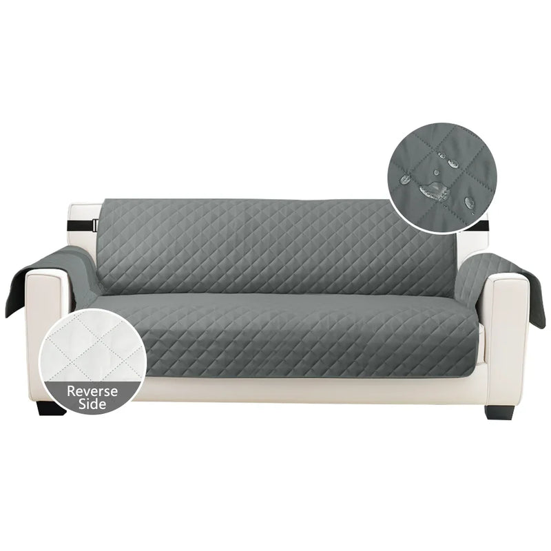 Waterproof Sofa Slipcover with Non-Slip Grip