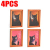 Cat Frame Fridge Magnets Set