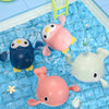 Wind-Up Swimming Animal Bath Toys for Toddlers