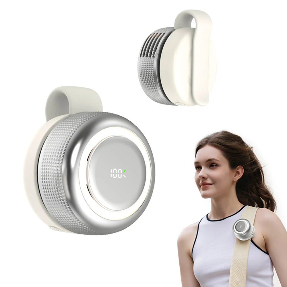 Portable Clip-On Fan with 2000mAh Battery