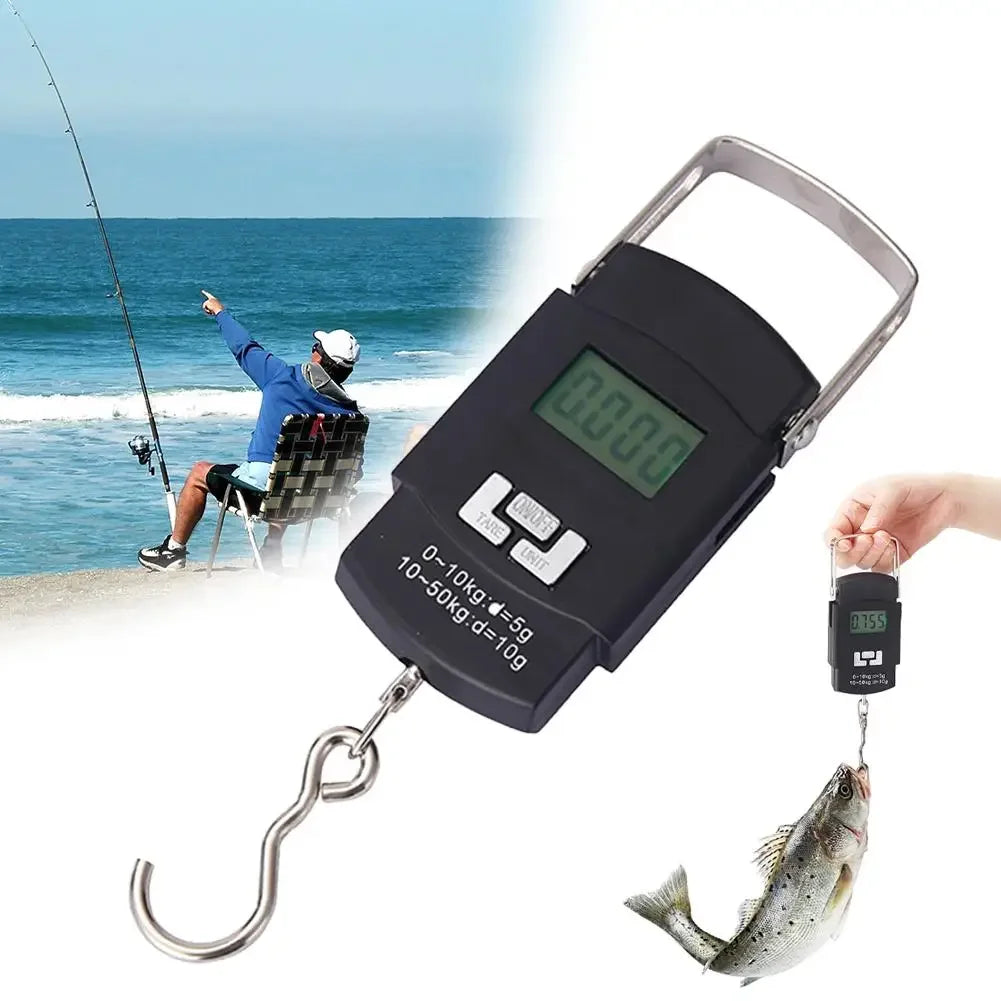 Portable Digital Hanging Scale with LCD Display