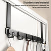 Over-the-Door 6-Hook Organizer Rack