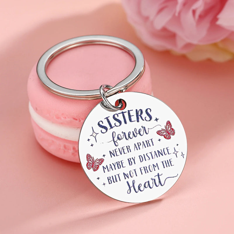 Sister Keychain - Never Apart