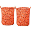 Foldable Fabric Laundry Basket with Handles