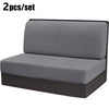 Stretch Jacquard RV Dinette Cushion Covers (2-Piece Set)