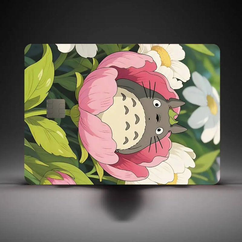 Pegatina para Tarjeta de Crédito Inspirada en Hayao Miyazaki