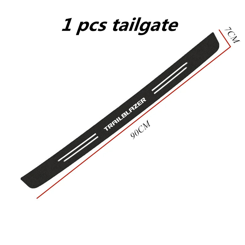 Carbon Fiber Protective Strips for Car Doors & Trunk