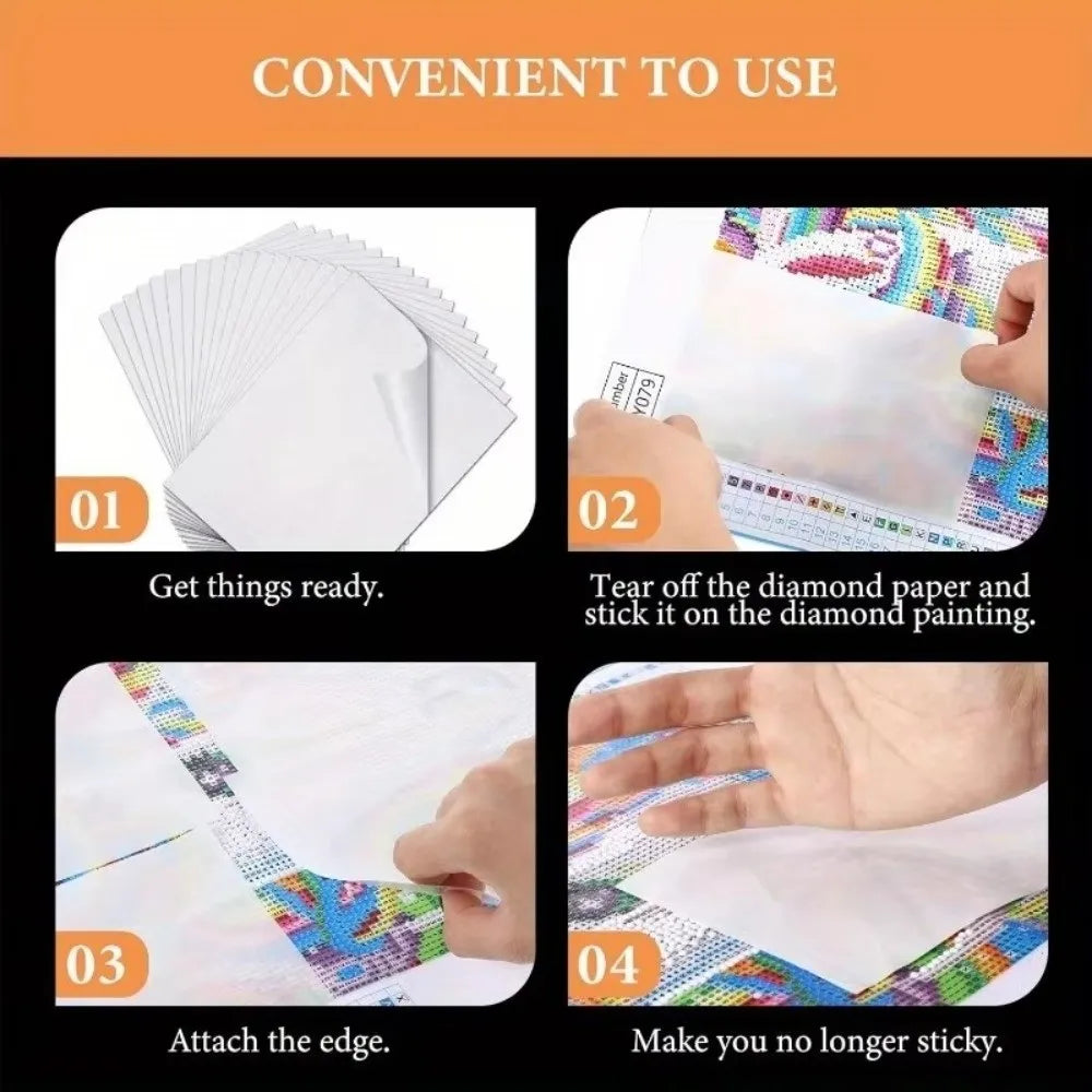 Diamond Painting Release Paper – Protective Cover Sheets