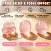 Slow Rebound Stress Relief Squishy Ball – Coconut Oil Jelly Sensory Toy