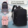 Mochila de Viaje con Capacidad Expandible