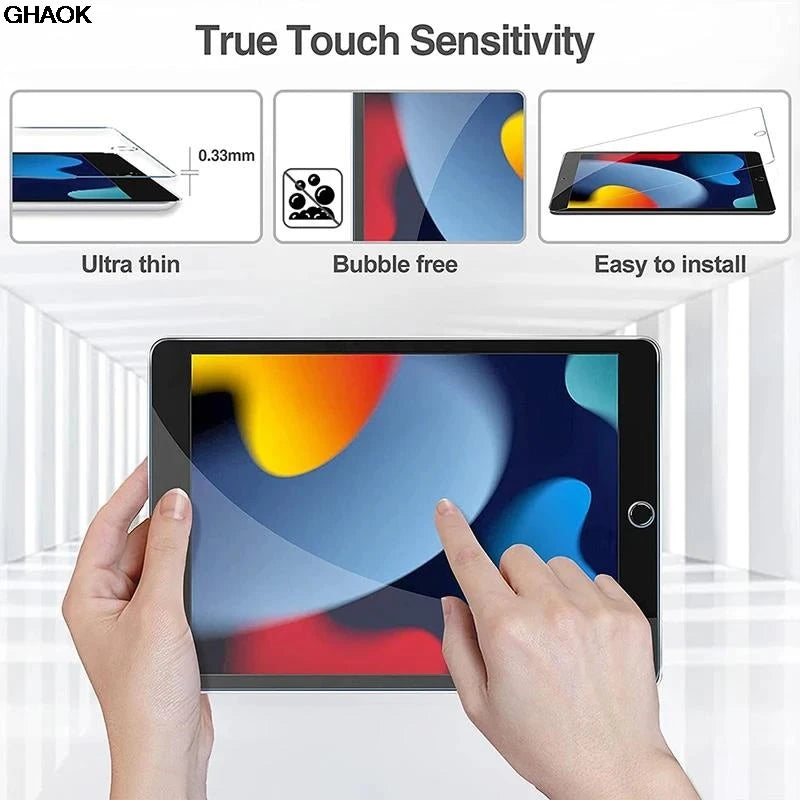 Tempered Glass Screen Protector for iPad 10.2-Inch (9th, 8th, 7th Generation)